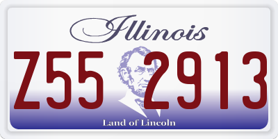 IL license plate Z552913