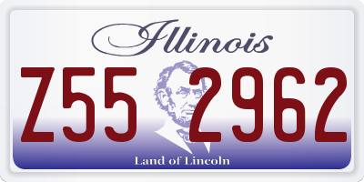 IL license plate Z552962