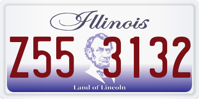 IL license plate Z553132