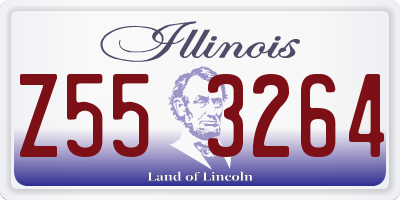 IL license plate Z553264