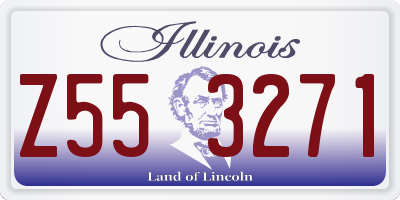 IL license plate Z553271
