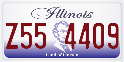IL license plate Z554409
