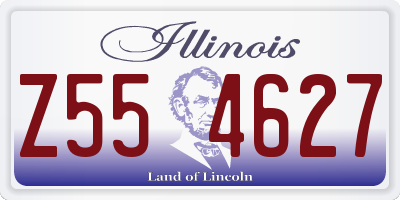 IL license plate Z554627