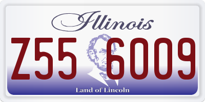IL license plate Z556009
