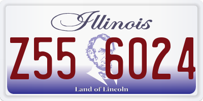 IL license plate Z556024