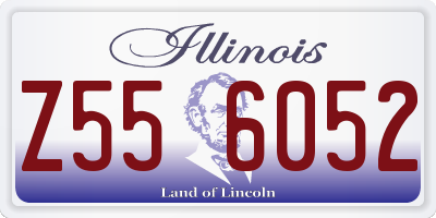 IL license plate Z556052
