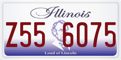 IL license plate Z556075