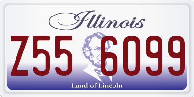 IL license plate Z556099