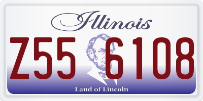 IL license plate Z556108