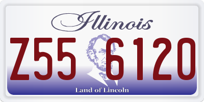 IL license plate Z556120