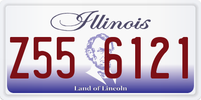IL license plate Z556121