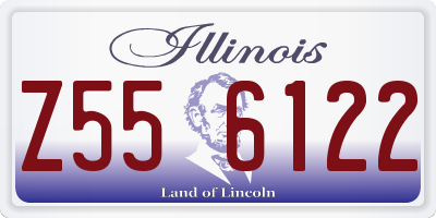 IL license plate Z556122