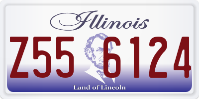 IL license plate Z556124