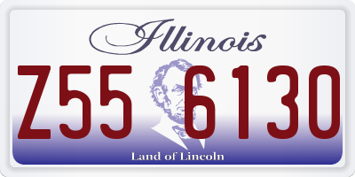 IL license plate Z556130