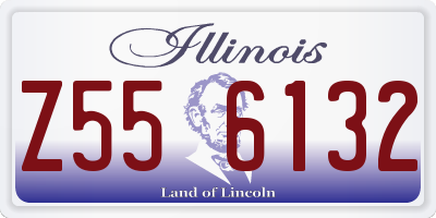 IL license plate Z556132