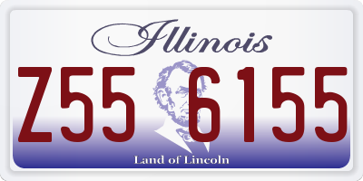 IL license plate Z556155