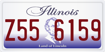 IL license plate Z556159