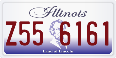 IL license plate Z556161