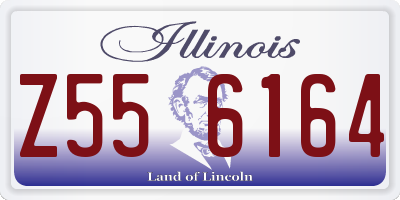 IL license plate Z556164