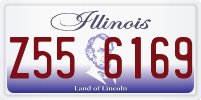 IL license plate Z556169