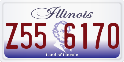 IL license plate Z556170