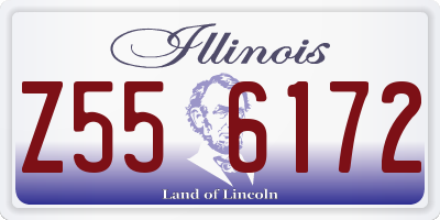 IL license plate Z556172