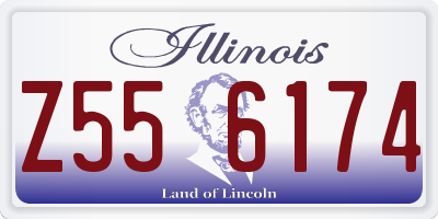 IL license plate Z556174