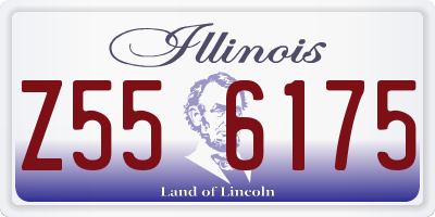 IL license plate Z556175