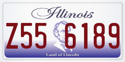 IL license plate Z556189