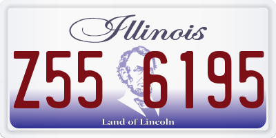 IL license plate Z556195