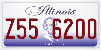 IL license plate Z556200