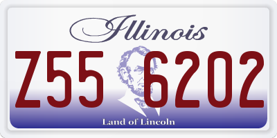IL license plate Z556202