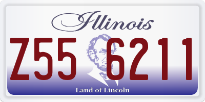 IL license plate Z556211