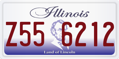 IL license plate Z556212