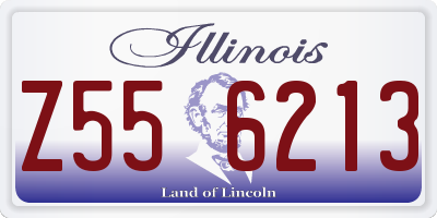 IL license plate Z556213