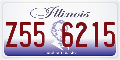 IL license plate Z556215