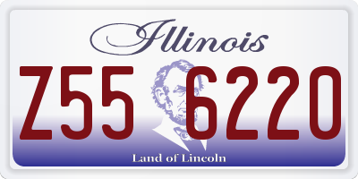 IL license plate Z556220