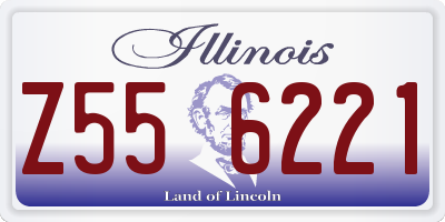 IL license plate Z556221