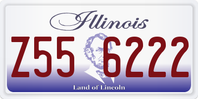 IL license plate Z556222