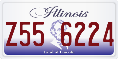 IL license plate Z556224
