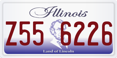 IL license plate Z556226