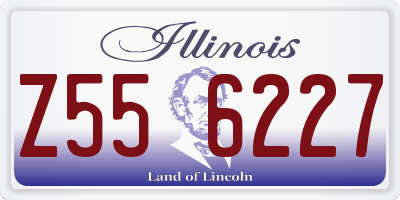 IL license plate Z556227