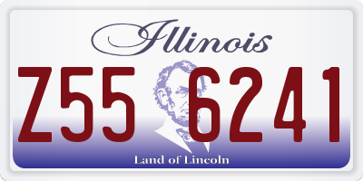 IL license plate Z556241