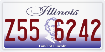 IL license plate Z556242