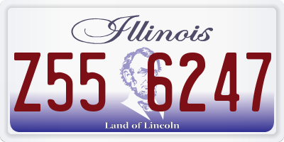 IL license plate Z556247