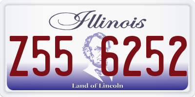 IL license plate Z556252