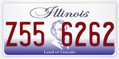 IL license plate Z556262
