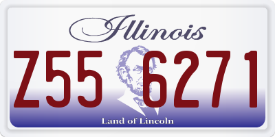 IL license plate Z556271