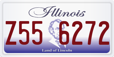 IL license plate Z556272