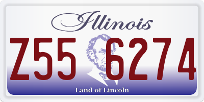 IL license plate Z556274